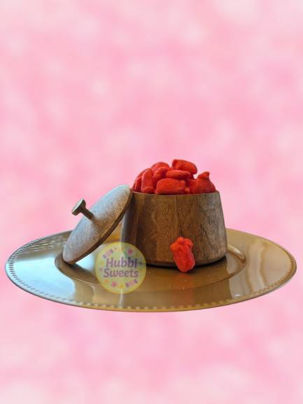 73. Foam strawberries