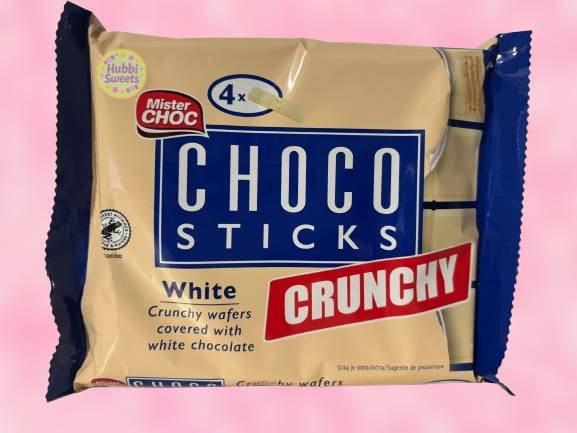 Crunchy sticks white (4 stuks)