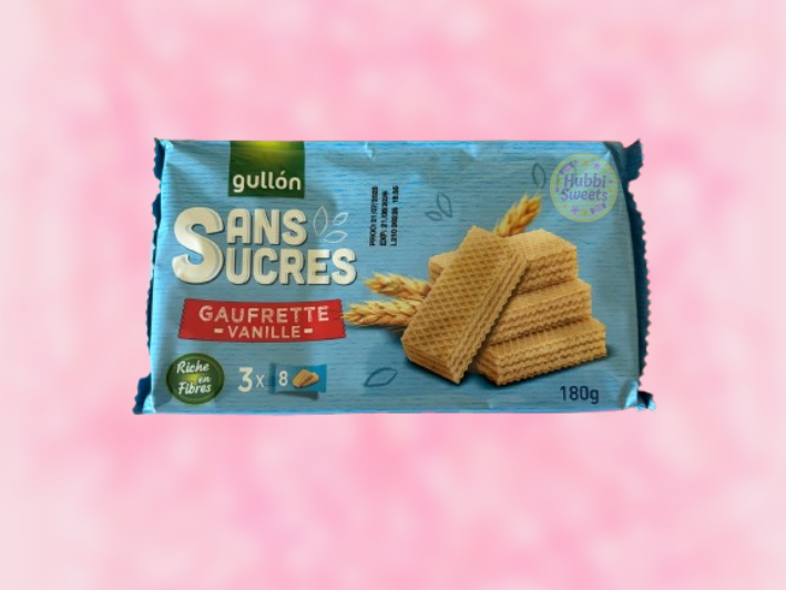 Gauffrette vanille sans sucre