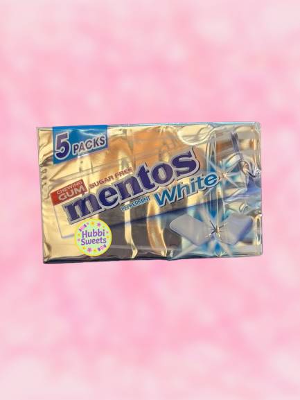 Mentos gum white Sugarfree