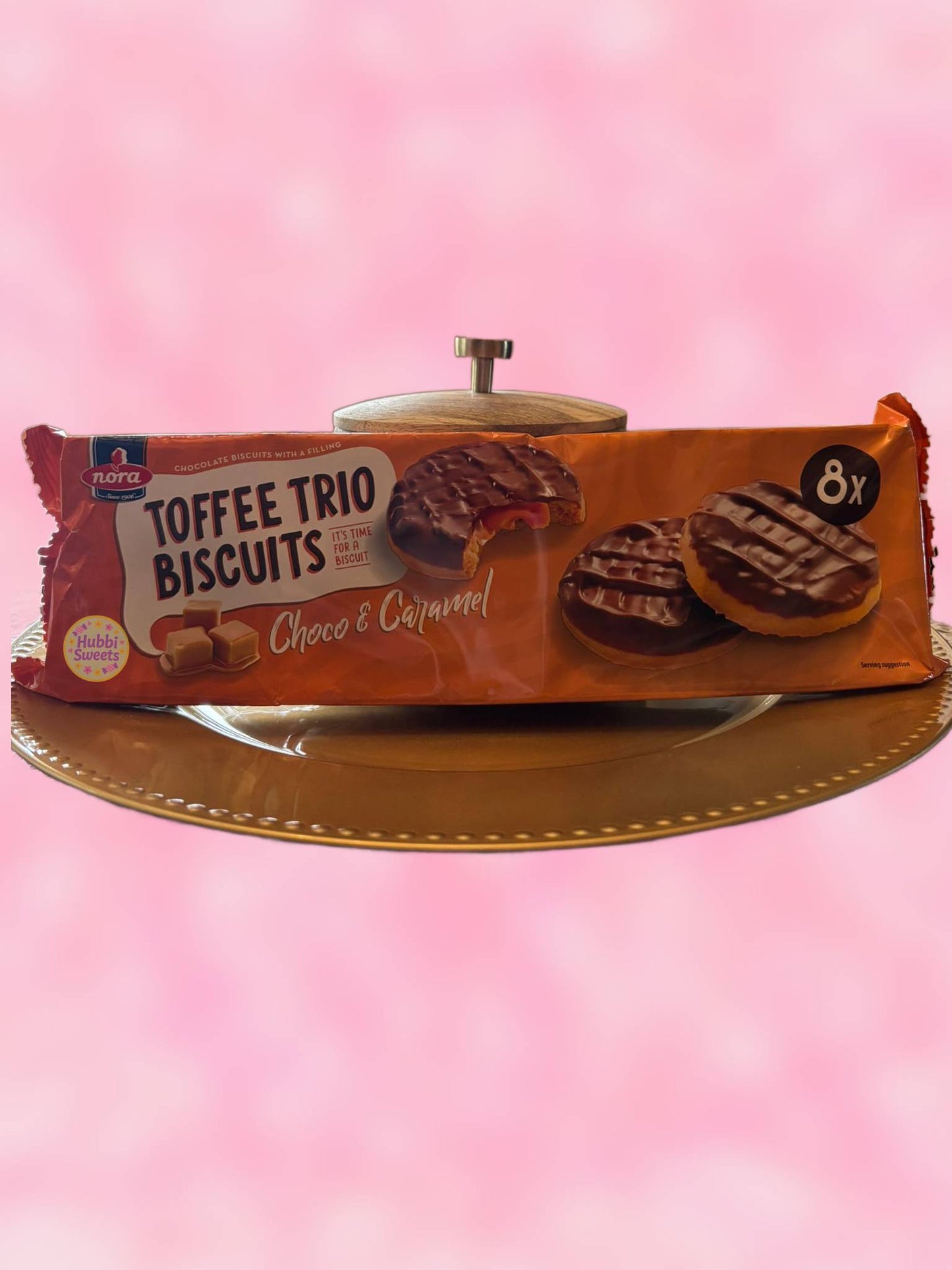 Toffee Trio Biscuit