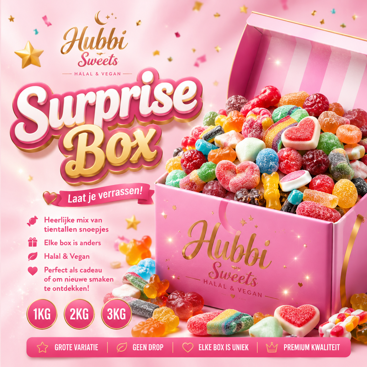 🎁🍬 Hubbi suprise boxen