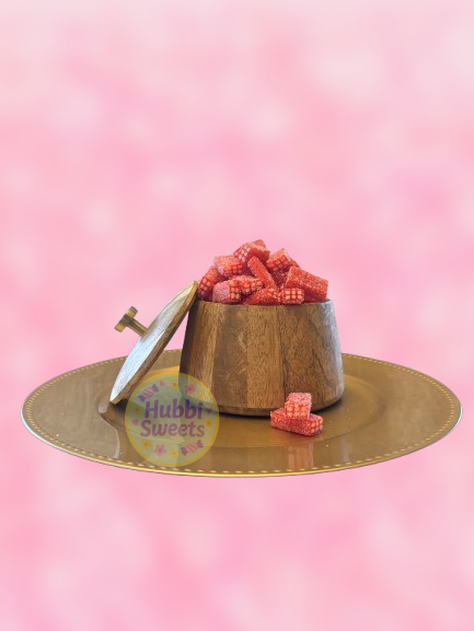 28. Strawberry bricks