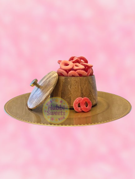 44. Strawberry rings