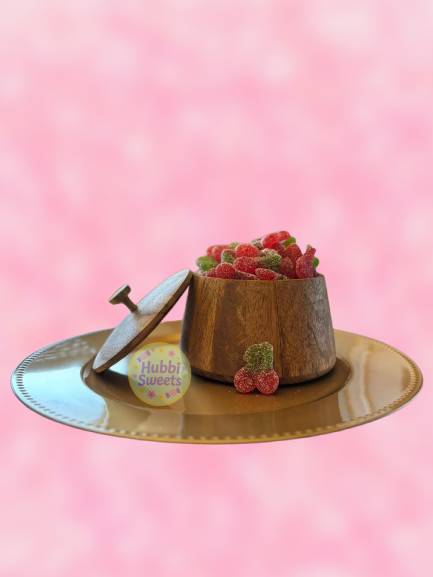 72. Sugared cherries