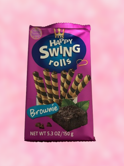 Happy Swingrolls brownie