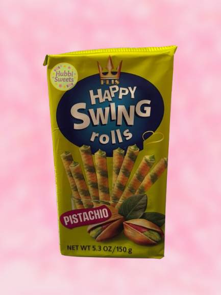 Happy swing rolls pistache