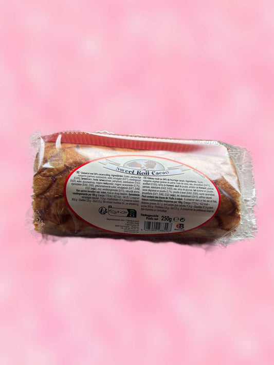 Roll cake cacao