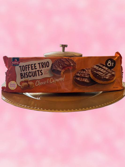 Toffee Trio Biscuit