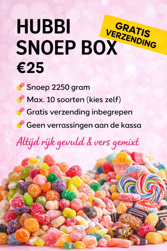 Hubbi Snoep Box